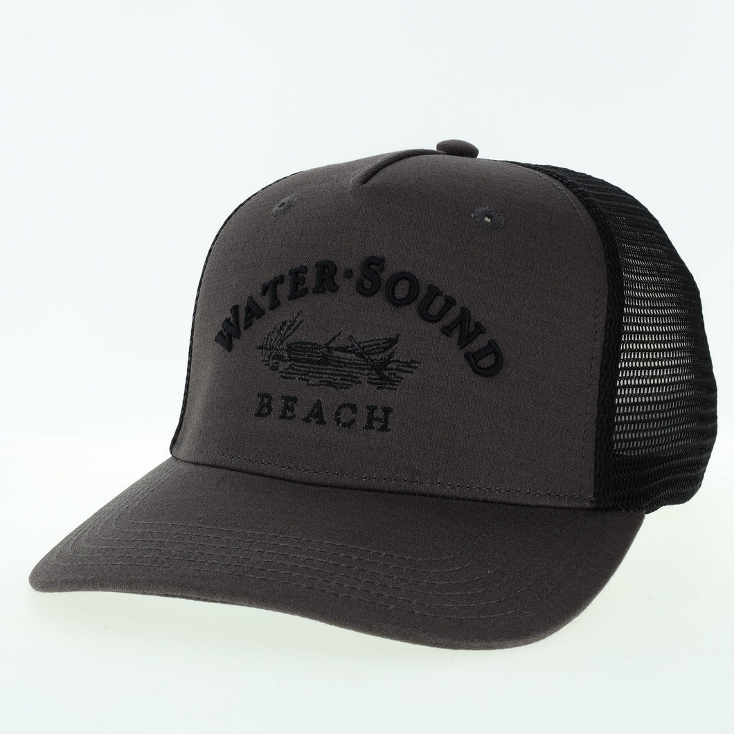 Charcoal/Black Roadie Trucker Hat