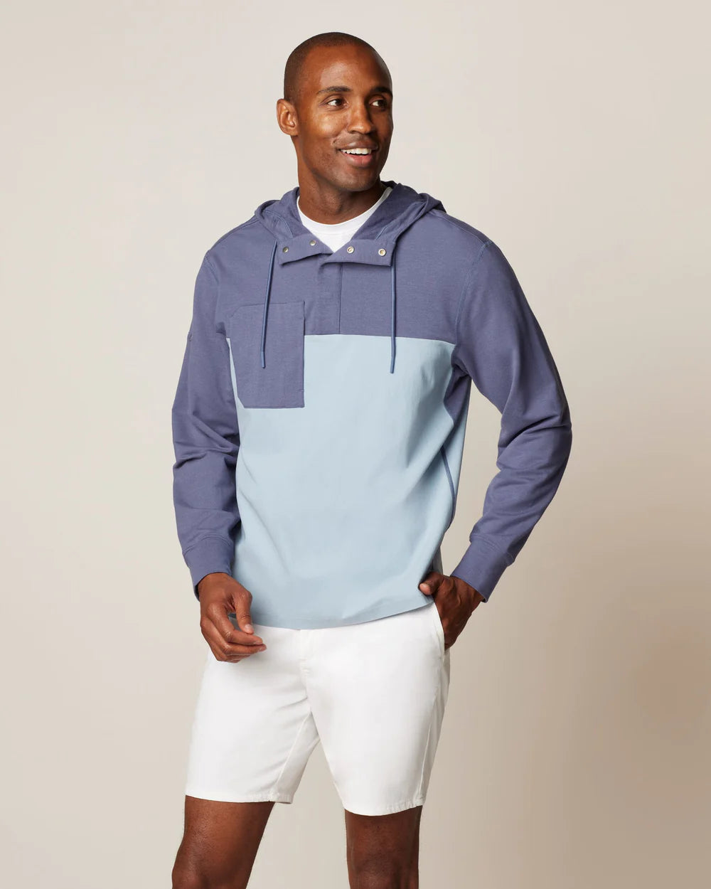 Lake Harrison Henley Hoodie