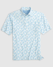 Load image into Gallery viewer, Gulf Blue Poplar Print Polo
