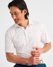 Load image into Gallery viewer, White Shaken Print Polo
