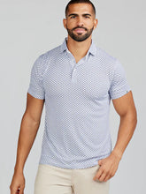 Load image into Gallery viewer, Navy Flash Cloud Polo
