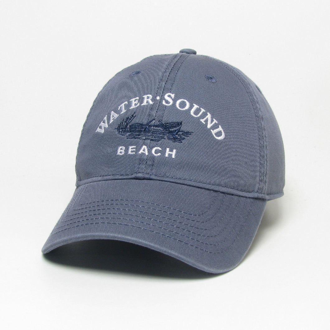 Slate Blue Relaxed Twill Hat