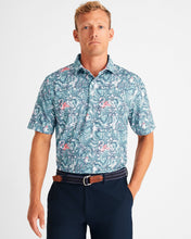 Load image into Gallery viewer, White Raymond Print Polo
