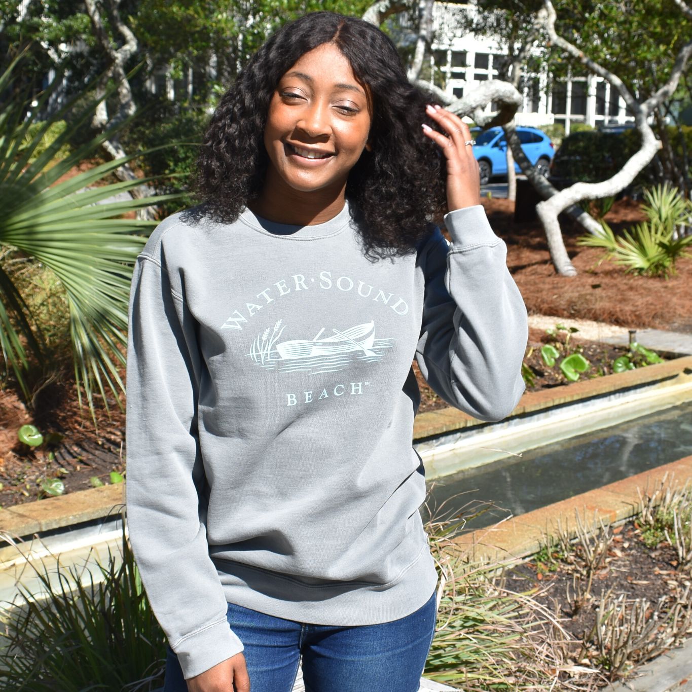 Grey Unisex Sweatshirt The WaterSound Beach Store